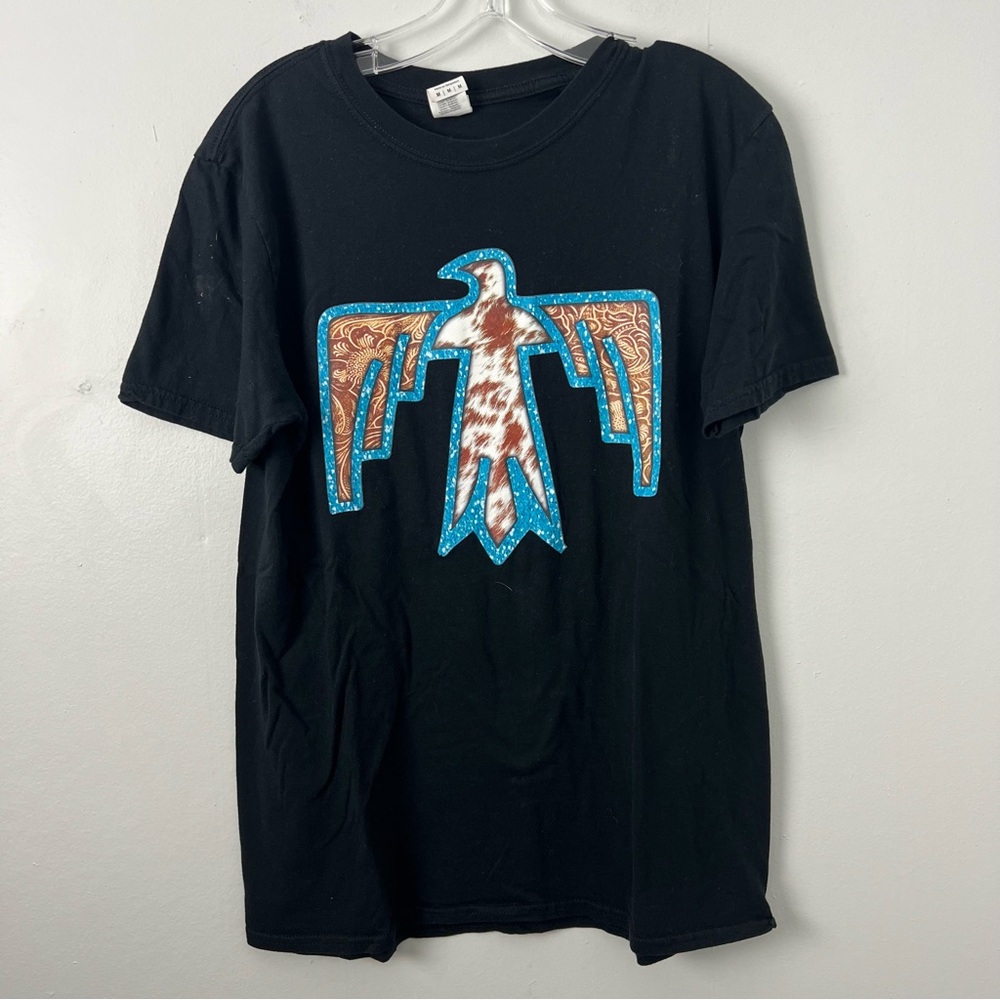 Gildan Black Thunderbird Short Sleeve Tee